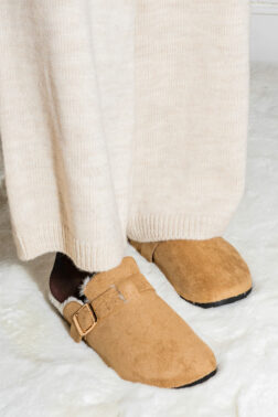 Mules B fourrées