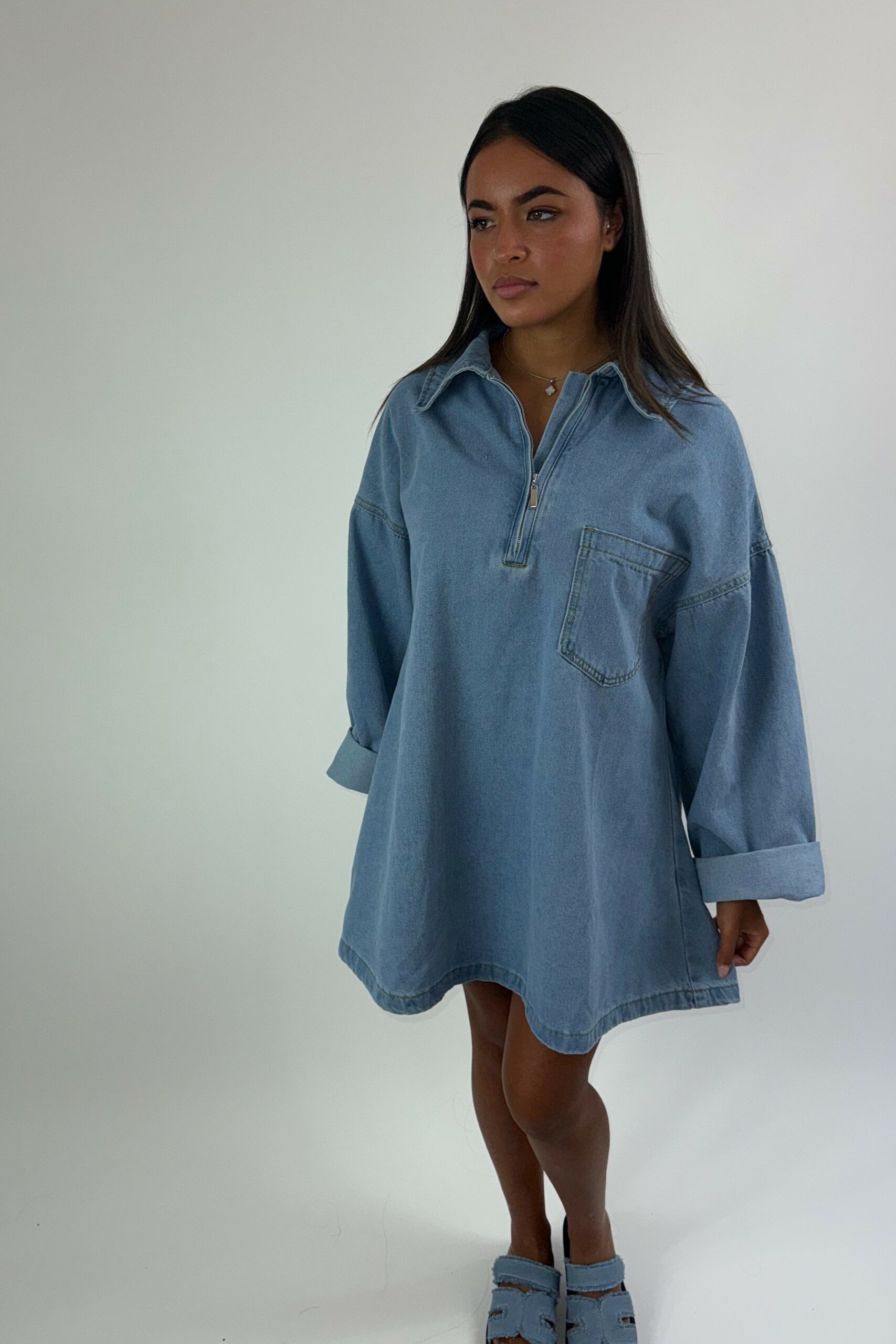 Robe en jeans