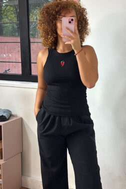 Débardeur noir Spicy Vibes🌶️