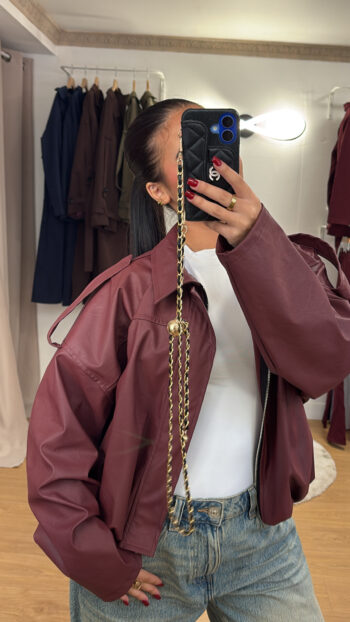 Veste Bordeaux Classy 🌹 – Image 2