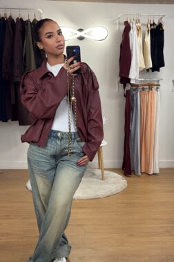 Veste Bordeaux Classy 🌹
