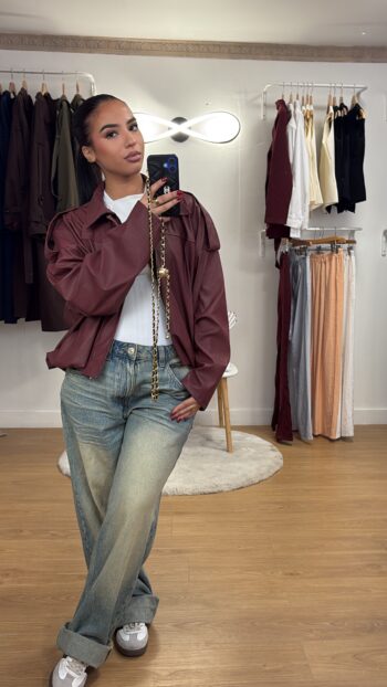 Veste Bordeaux Classy 🌹